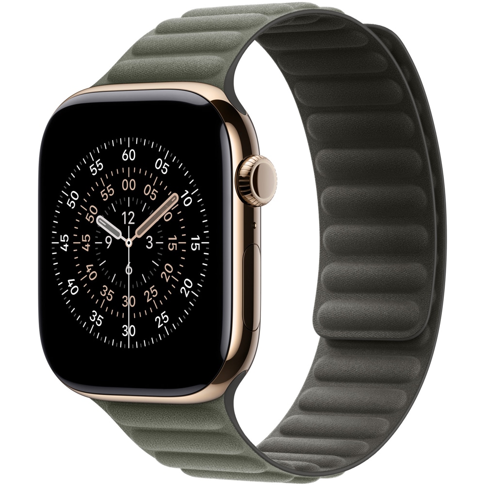 Bratara pentru APPLE Watch 46mm Sage Gray Magnetic Link - S/M, MGDK4ZM/A
