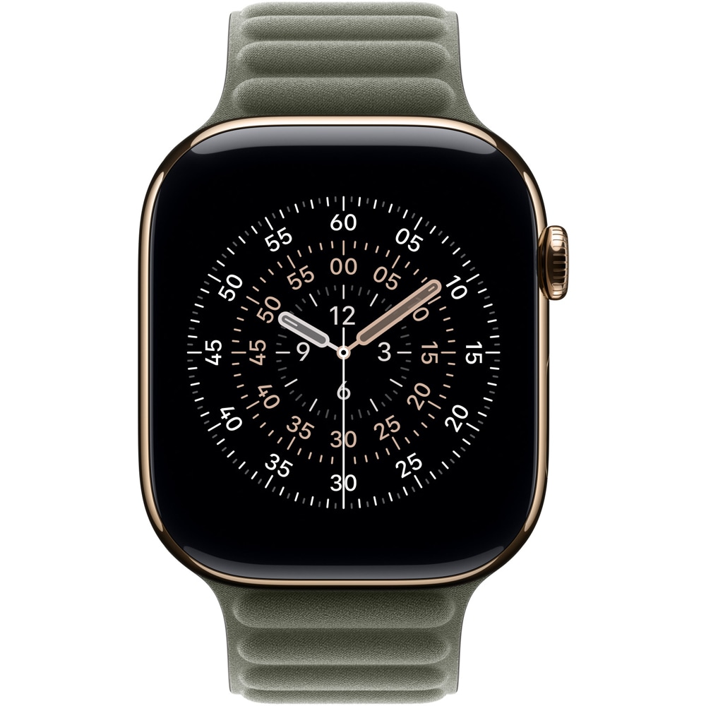 Bratara pentru APPLE Watch 46mm Sage Gray Magnetic Link - M/L, MGDL4ZM/A