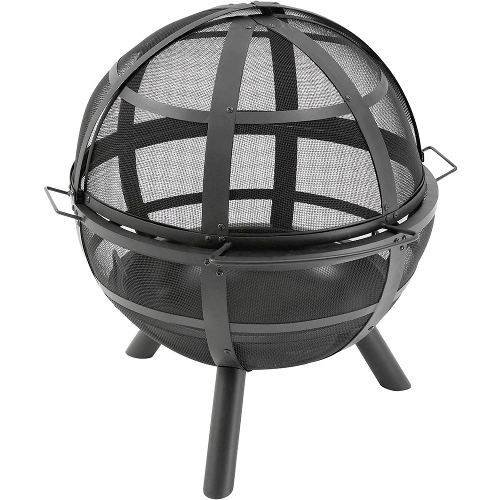 Vatra de foc LANDMANN Ball of Fire, otel, 86 x 79.5 x 89.5 cm, negru