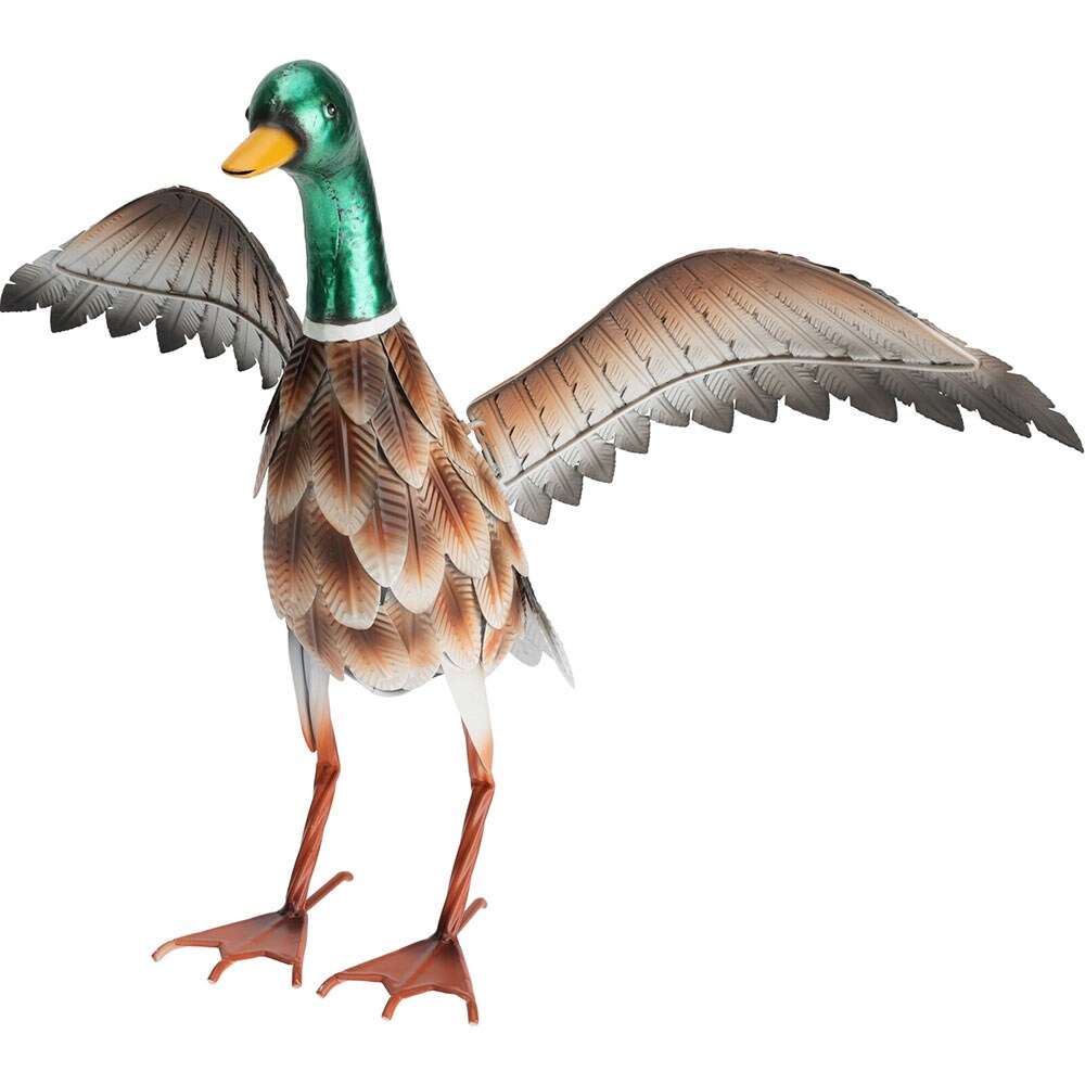 Decoratiune gradina Rata, 41 x 35 x 40 cm, multicolor