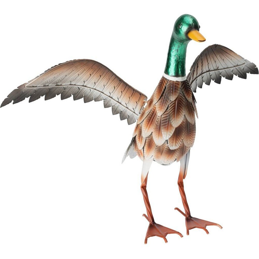 Decoratiune gradina Rata, 41 x 35 x 40 cm, multicolor