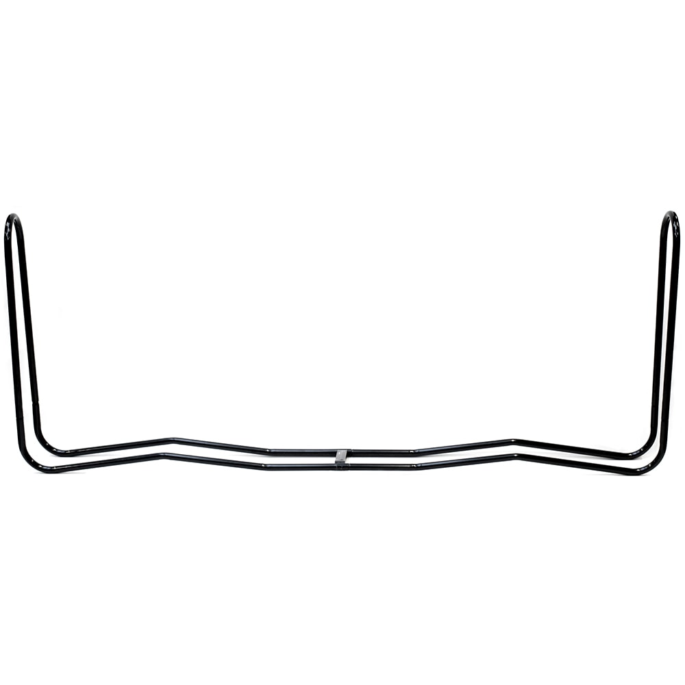 Suport lemne SHELTER LOGIC, metal, 244 x 25 x 99 cm, negru