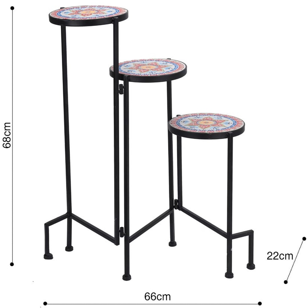 Suport ghiveci AMBIANCE X75000300, ceramic, multicolor
