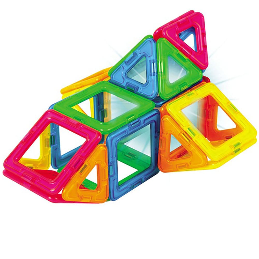 Joc constructie MAGFORMERS Neon Led MGF1485, 3 ani+, 31 piese