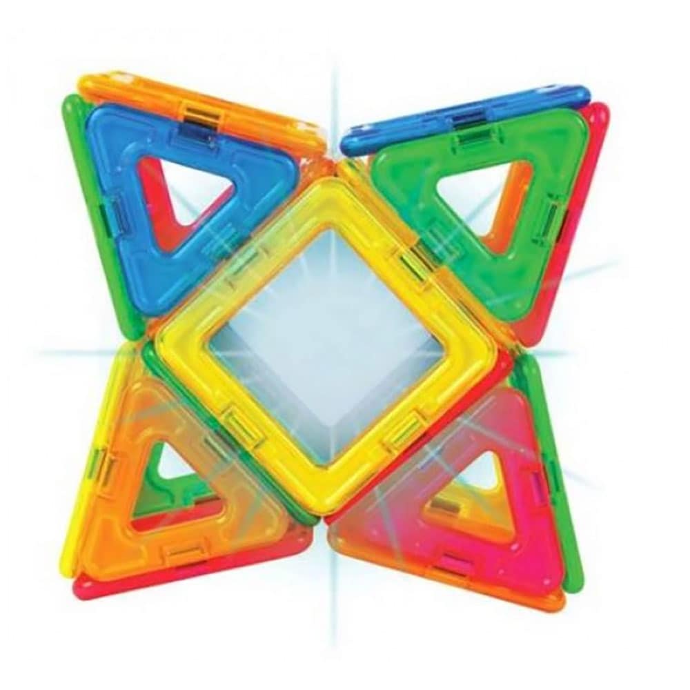 Joc constructie MAGFORMERS Neon Led MGF1485, 3 ani+, 31 piese