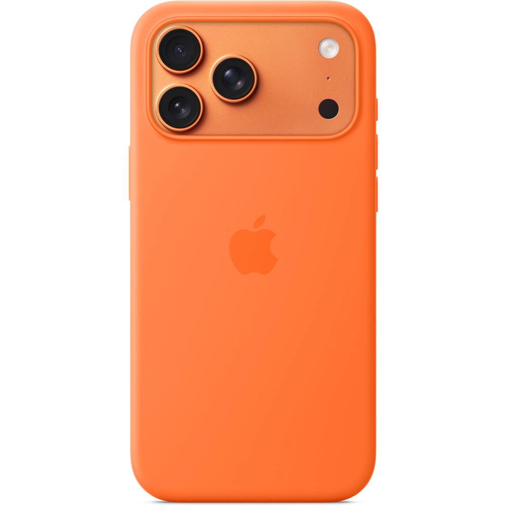 Husa telefon APPLE iPhone 17 Pro Max Silicone Case cu MagSafe - Orange, MGFL4ZM/A