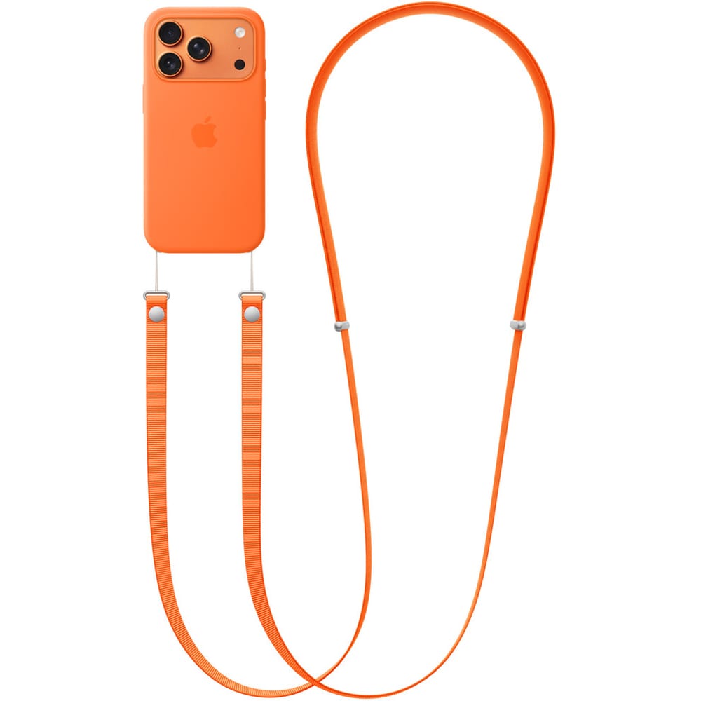 Curea diagonala Cross-body pentru Apple iPhone - Orange, MGGD4ZM/A