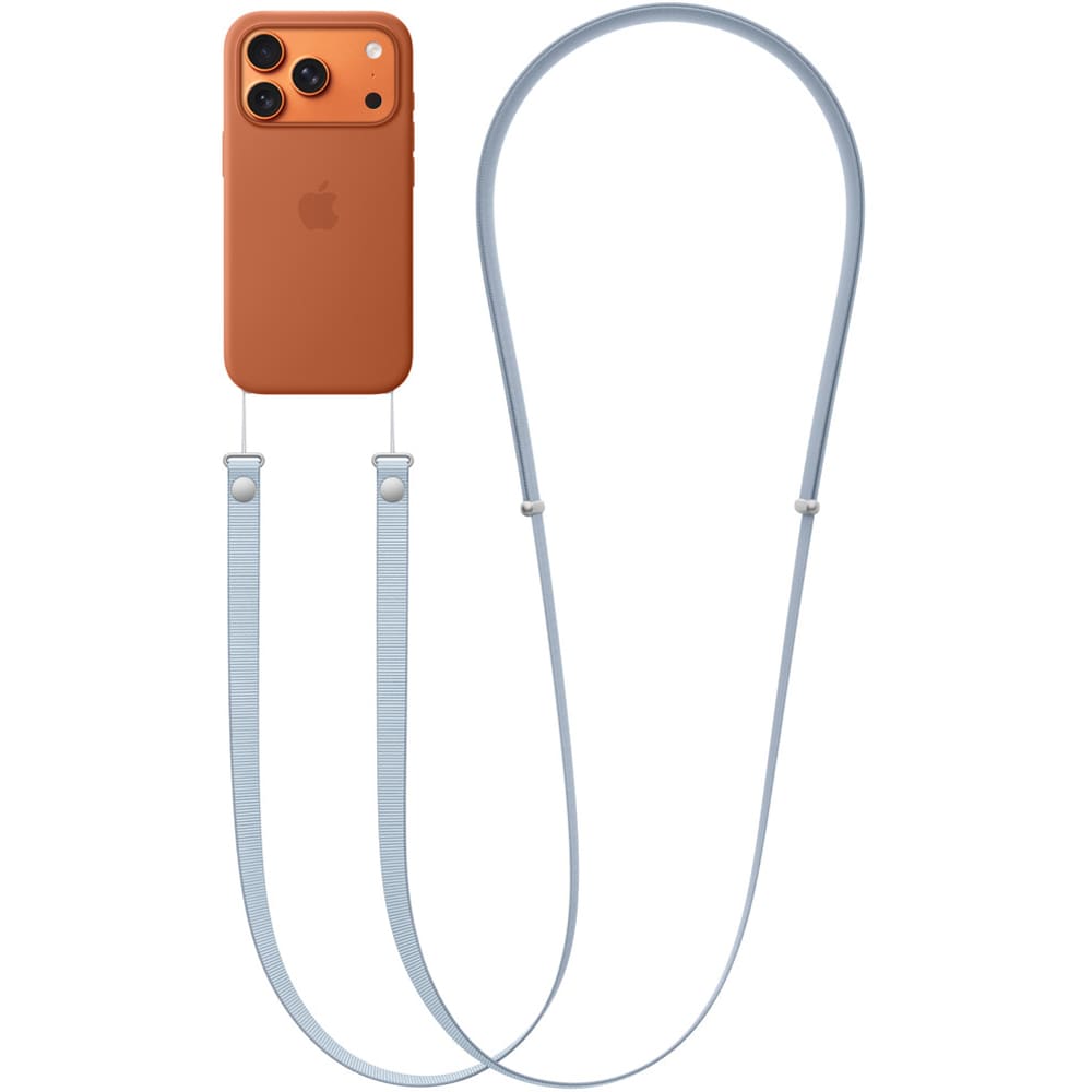 Curea diagonala Cross-body pentru Apple iPhone - Light Blue, MGGH4ZM/A