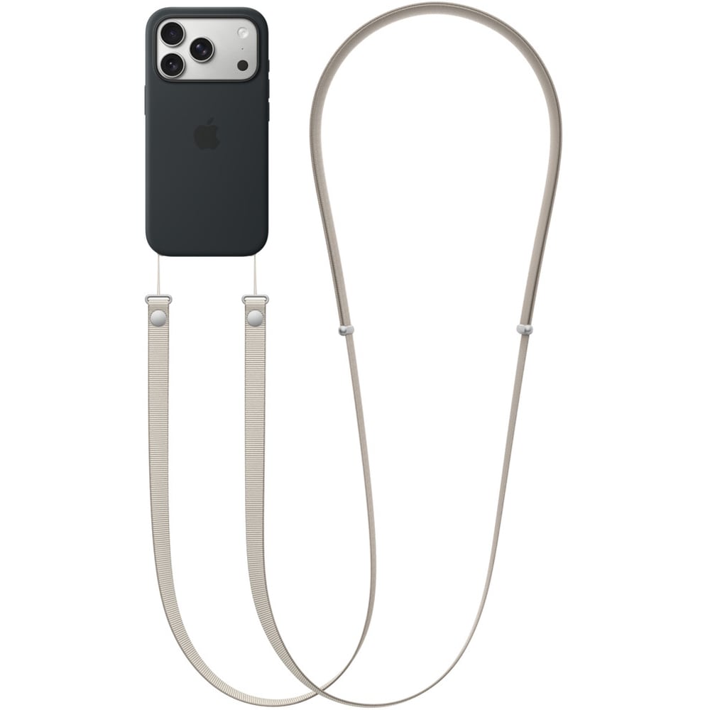 Curea diagonala Cross-body pentru Apple iPhone - Tan, MGGK4ZM/A