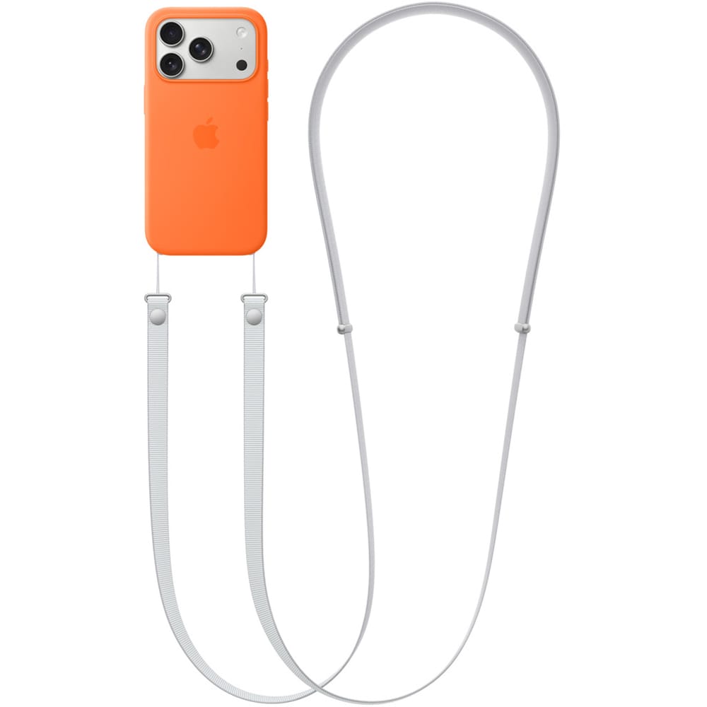 Curea diagonala Cross-body pentru Apple iPhone - Light Gray, MGGM4ZM/A