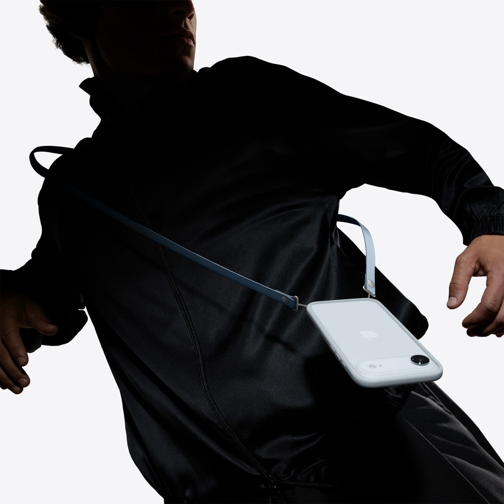 Curea diagonala Cross-body pentru Apple iPhone - Light Gray, MGGM4ZM/A