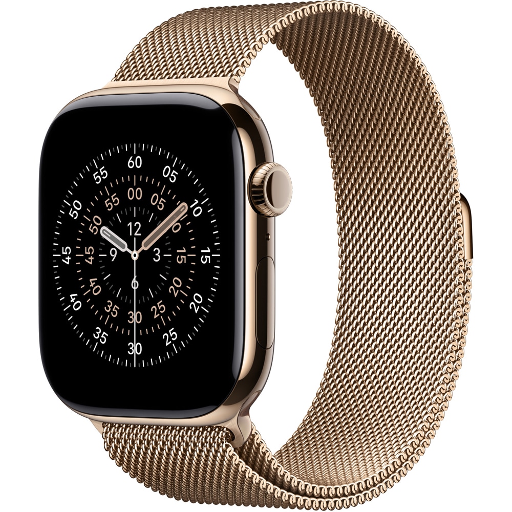 Bratara pentru APPLE Watch 46mm Gold Milanese Loop - S/M, MGJ44ZM/A