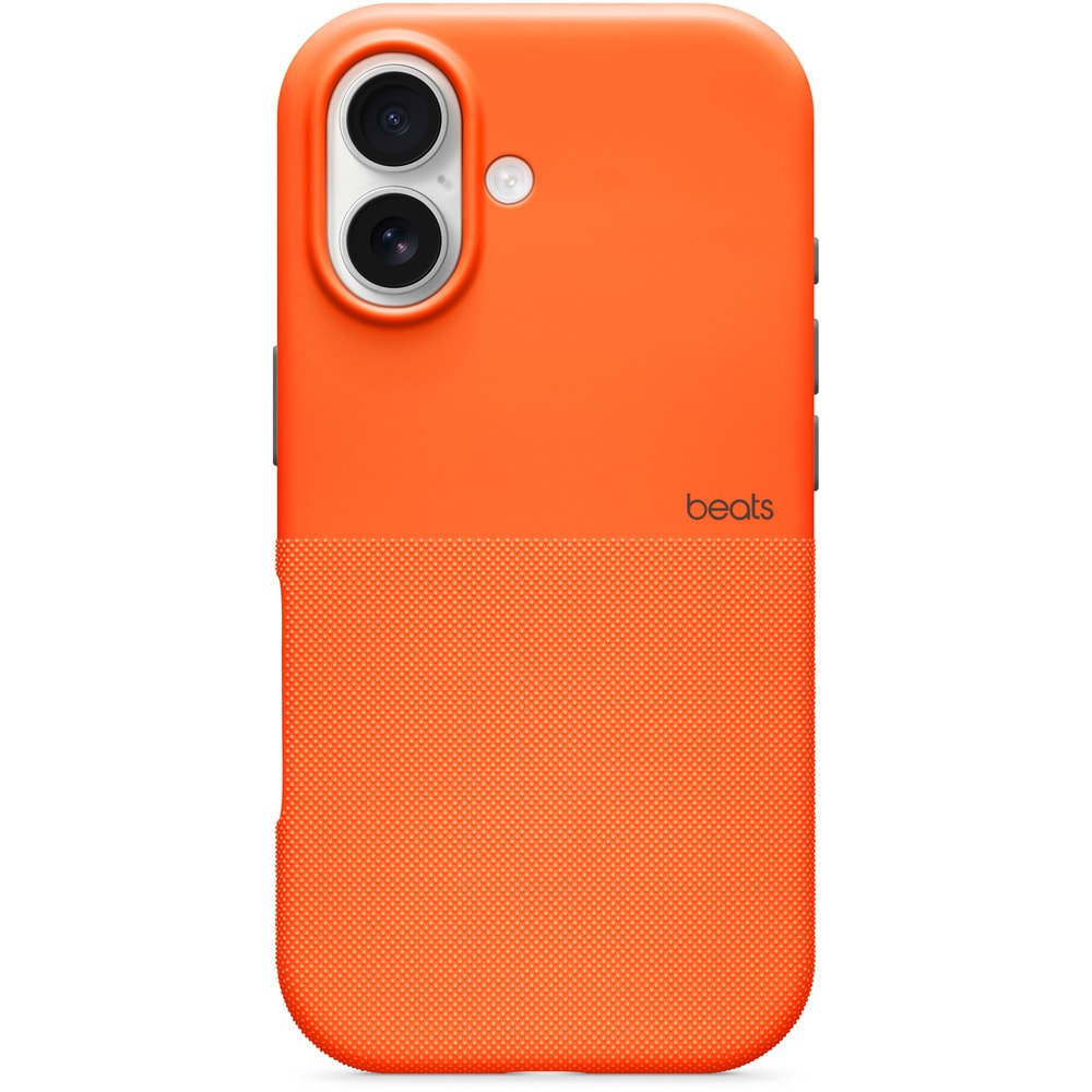 Husa telefon BEATS iPhone 17 Rugged Case cu MagSafe - Sierra Orange, MGK14LL/A