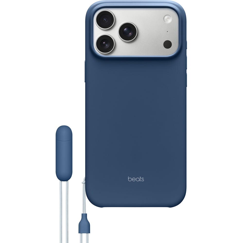 Husa telefon BEATS iPhone 17 Pro Max KickStand cu MagSafe - Bedrock Blue, MGTR4LL/A
