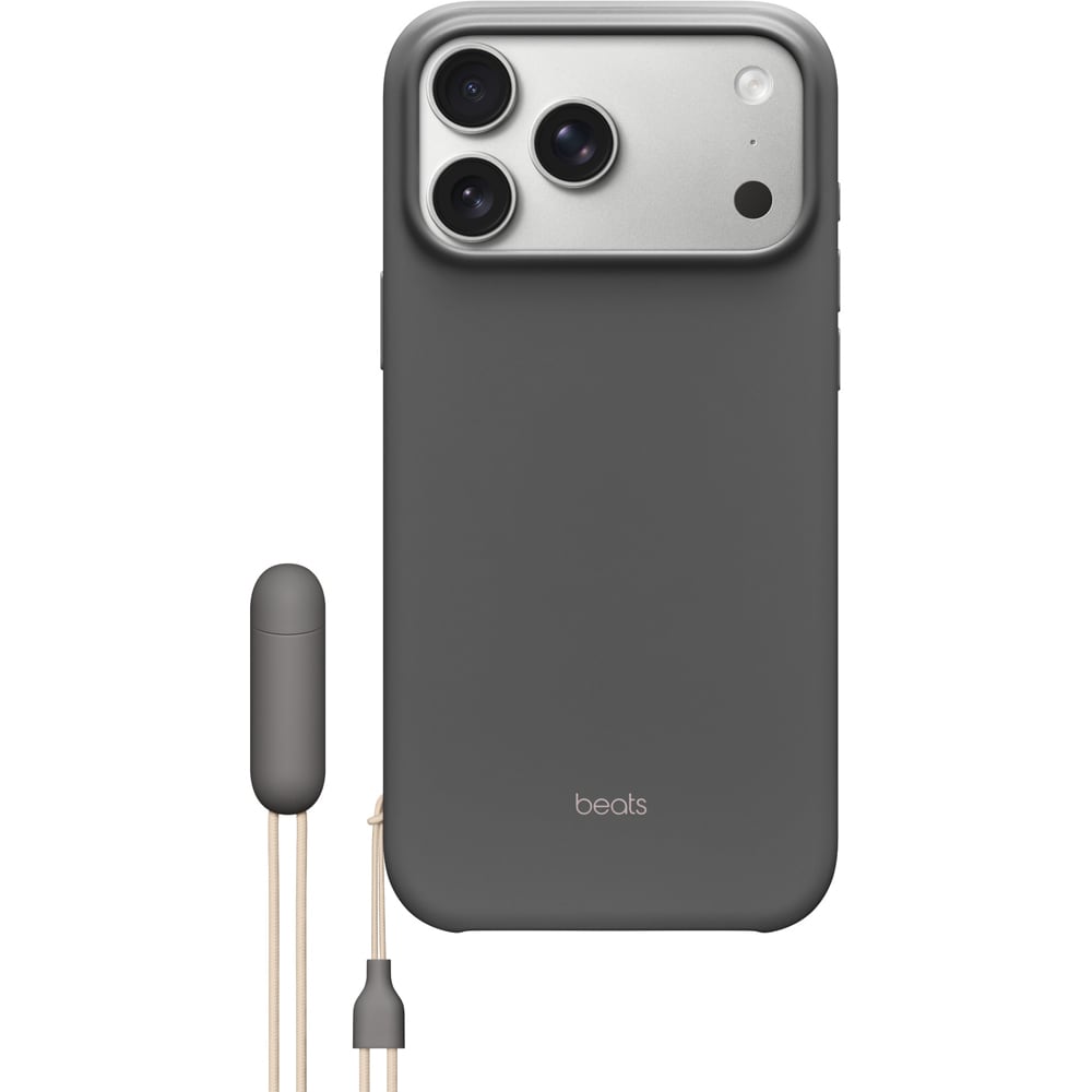 Husa telefon BEATS iPhone 17 Pro Max KickStand cu MagSafe - Granite Gray, MGY94LL/A