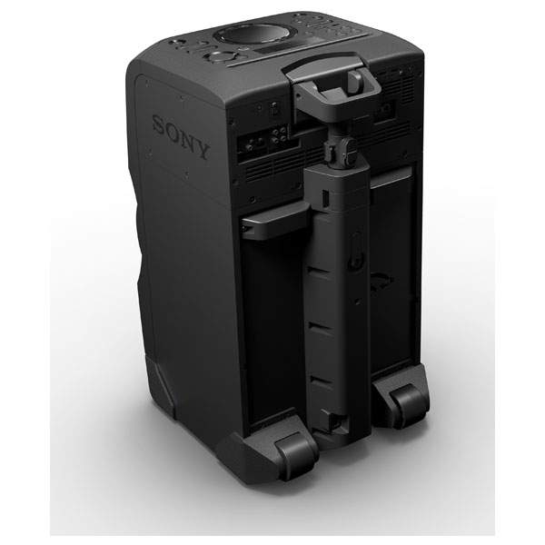 Sistem audio SONY MHC-GT4D, Bluetooth, NFC, USB, CD, DJ Effects, Mega BASS, Party music, iluminare LED, negru