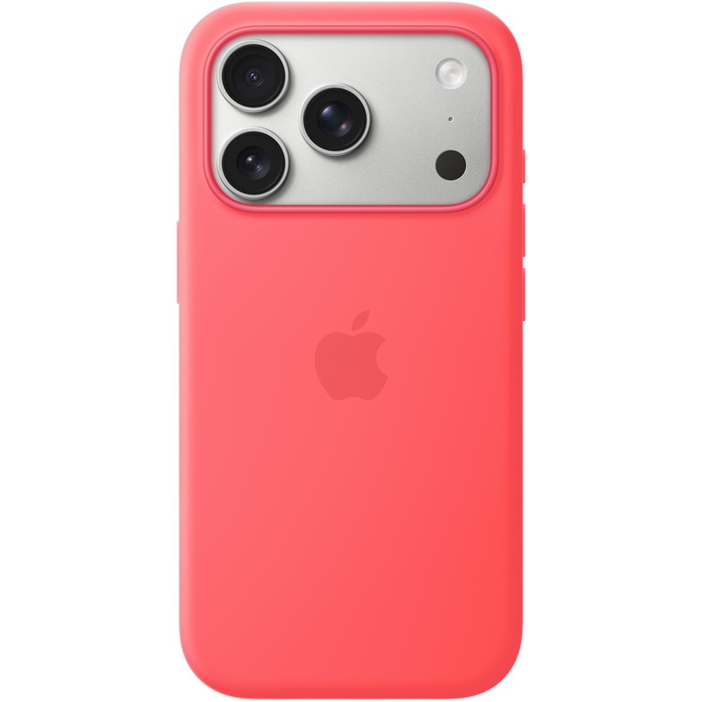 Husa telefon APPLE iPhone 17 Pro Silicone Case cu MagSafe - Bright Guava, MHW04ZM/A