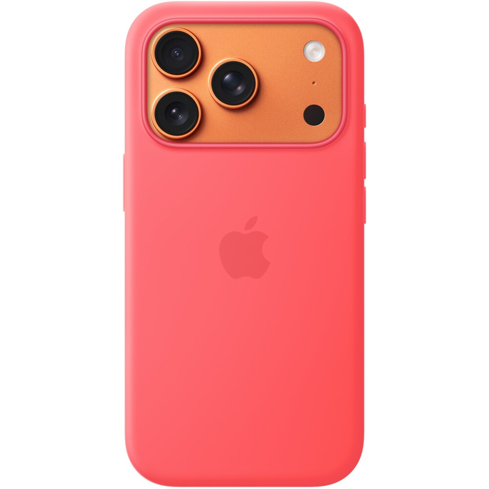 Husa telefon APPLE iPhone 17 Pro Silicone Case cu MagSafe - Bright Guava, MHW04ZM/A