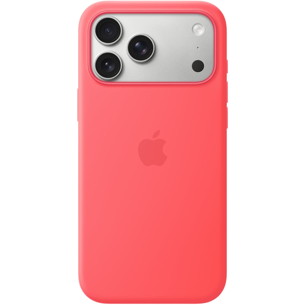 Husa telefon APPLE iPhone 17 Pro Max Silicone Case cu MagSafe - Bright Guava, MHW64ZM/A