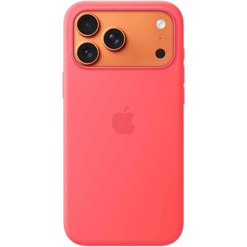 Husa telefon APPLE iPhone 17 Pro Max Silicone Case cu MagSafe - Bright Guava, MHW64ZM/A