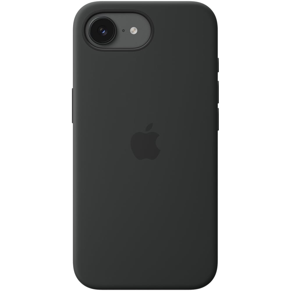 Husa telefon APPLE iPhone 17e Silicone Case cu MagSafe - Black, MHWD4ZM/A