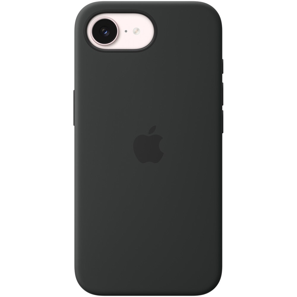 Husa telefon APPLE iPhone 17e Silicone Case cu MagSafe - Black, MHWD4ZM/A