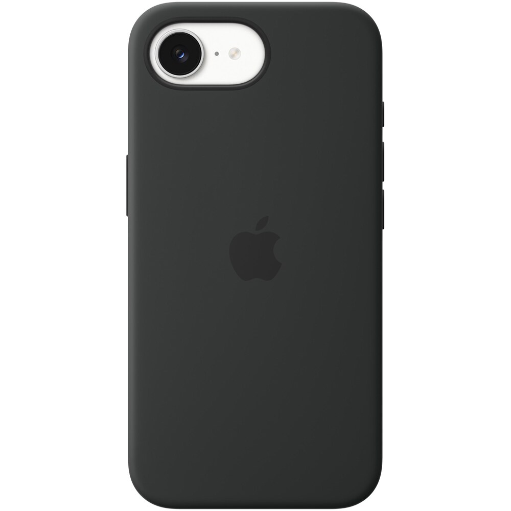 Husa telefon APPLE iPhone 17e Silicone Case cu MagSafe - Black, MHWD4ZM/A