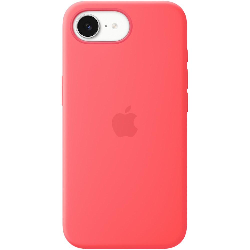 Husa telefon APPLE iPhone 17e Silicone Case cu MagSafe - Bright Guava, MHWH4ZM/A