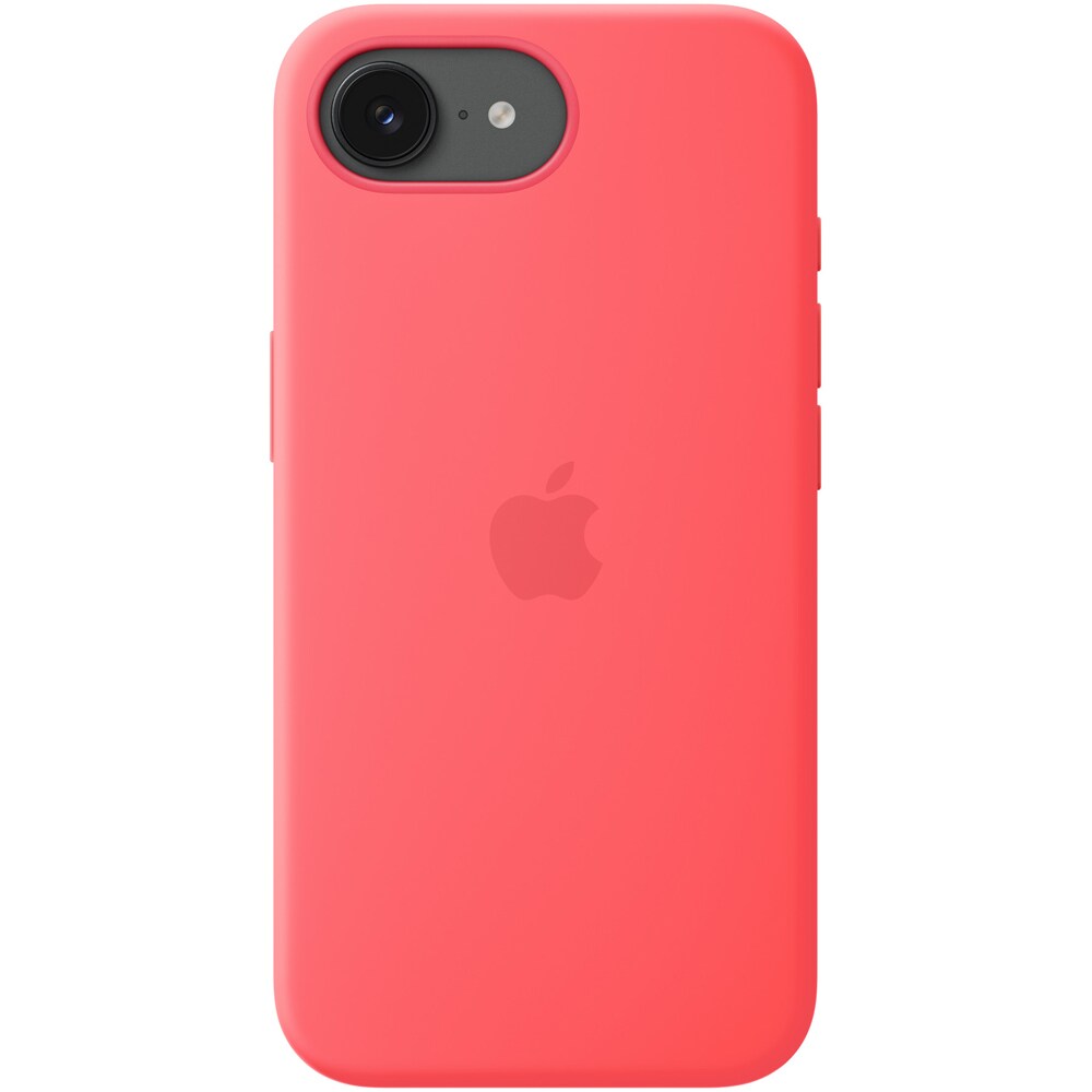 Husa telefon APPLE iPhone 17e Silicone Case cu MagSafe - Bright Guava, MHWH4ZM/A