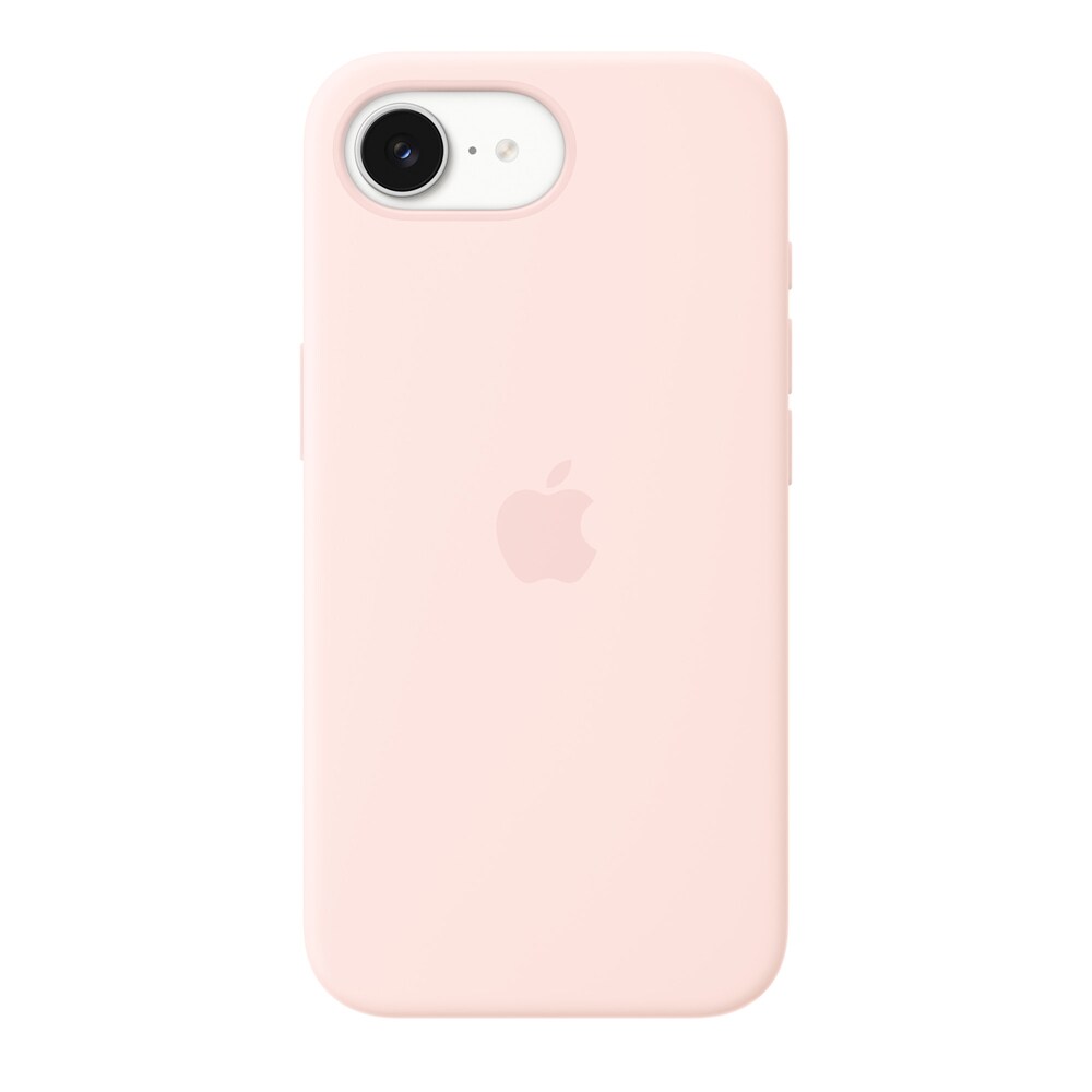 Husa telefon APPLE iPhone 17e Silicone Case cu MagSafe - Soft Pink, MHWJ4ZM/A
