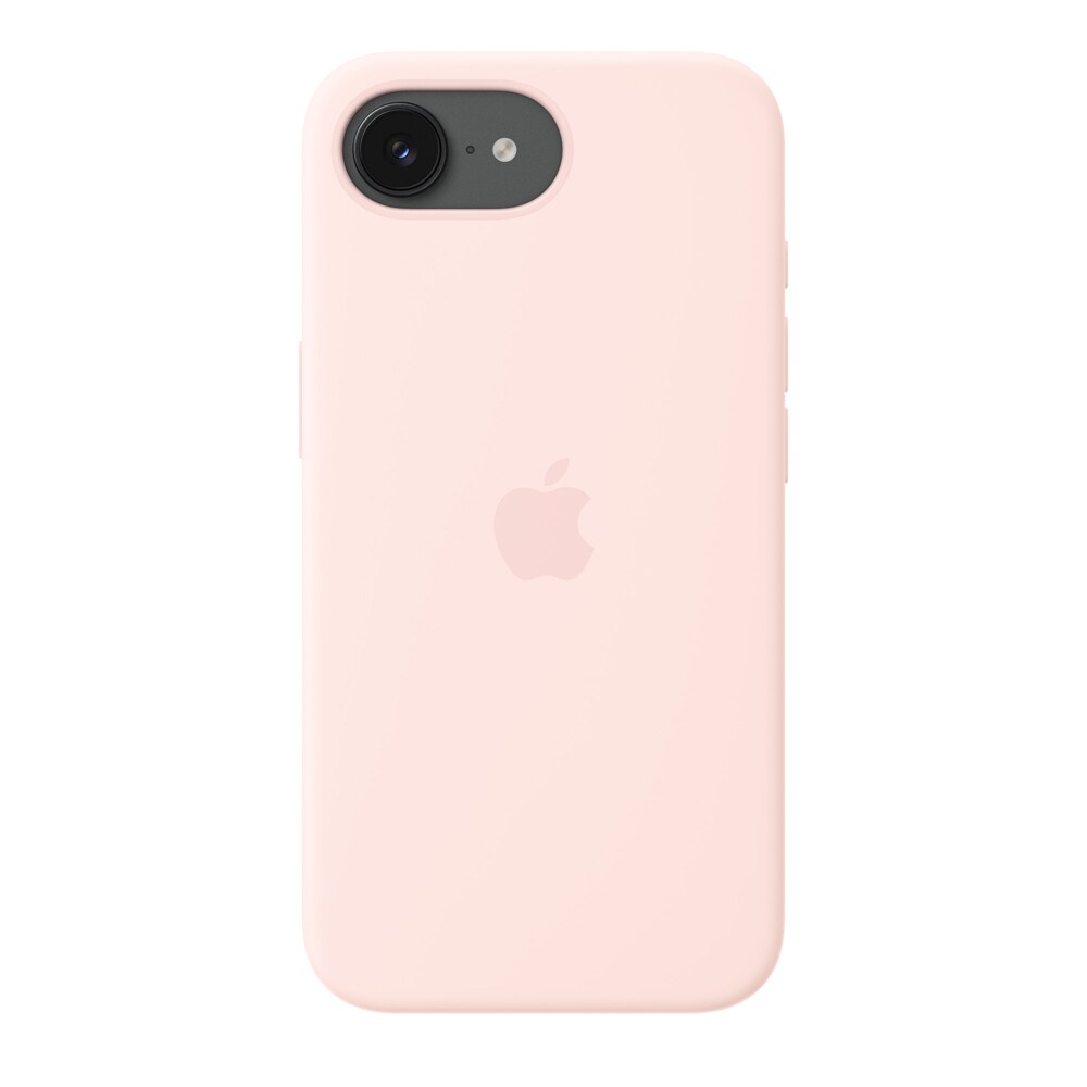 Husa telefon APPLE iPhone 17e Silicone Case cu MagSafe - Soft Pink, MHWJ4ZM/A