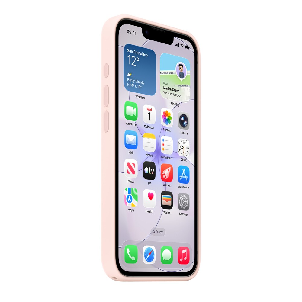 Husa telefon APPLE iPhone 17e Silicone Case cu MagSafe - Soft Pink, MHWJ4ZM/A