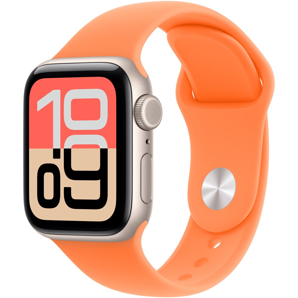 Bratara pentru APPLE Watch 42 mm Sport Band Clementine - S/M, MHYD4ZMA
