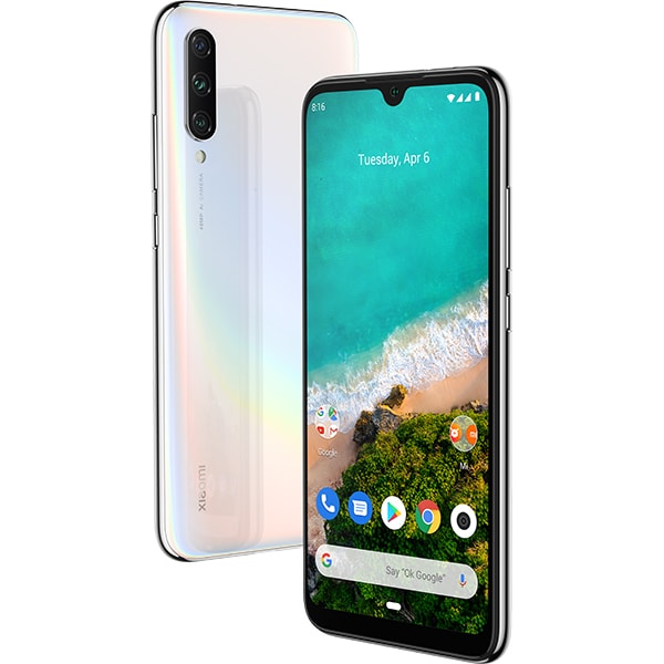 Telefon XIAOMI Mi A3, 64GB, 4GB RAM, Dual SIM, More than White