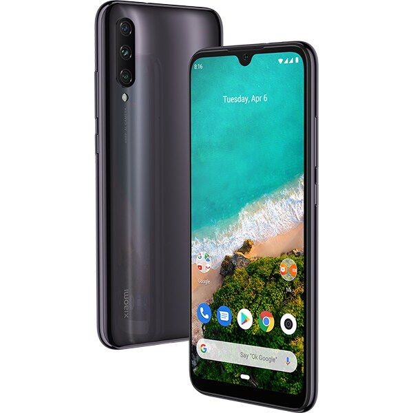 Telefon XIAOMI Mi A3, 128GB, 4GB RAM, Dual SIM, Kind of Grey