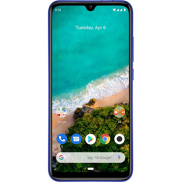 Telefon XIAOMI Mi A3, 128GB, 4GB RAM, Dual SIM, Note just Blue