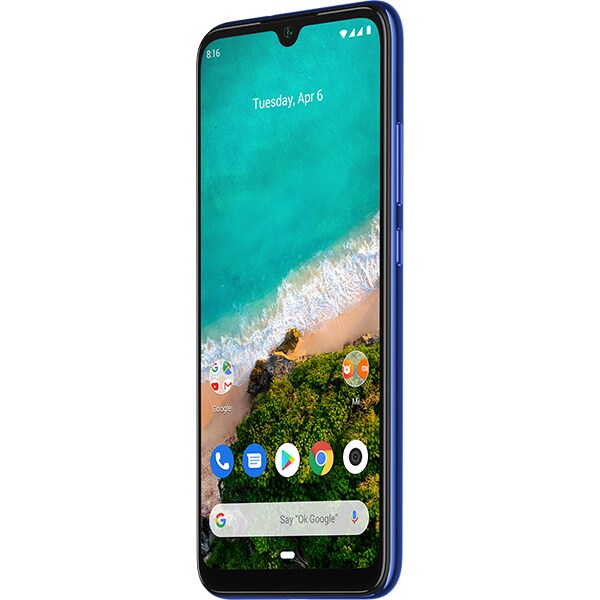 Telefon XIAOMI Mi A3, 128GB, 4GB RAM, Dual SIM, Note just Blue