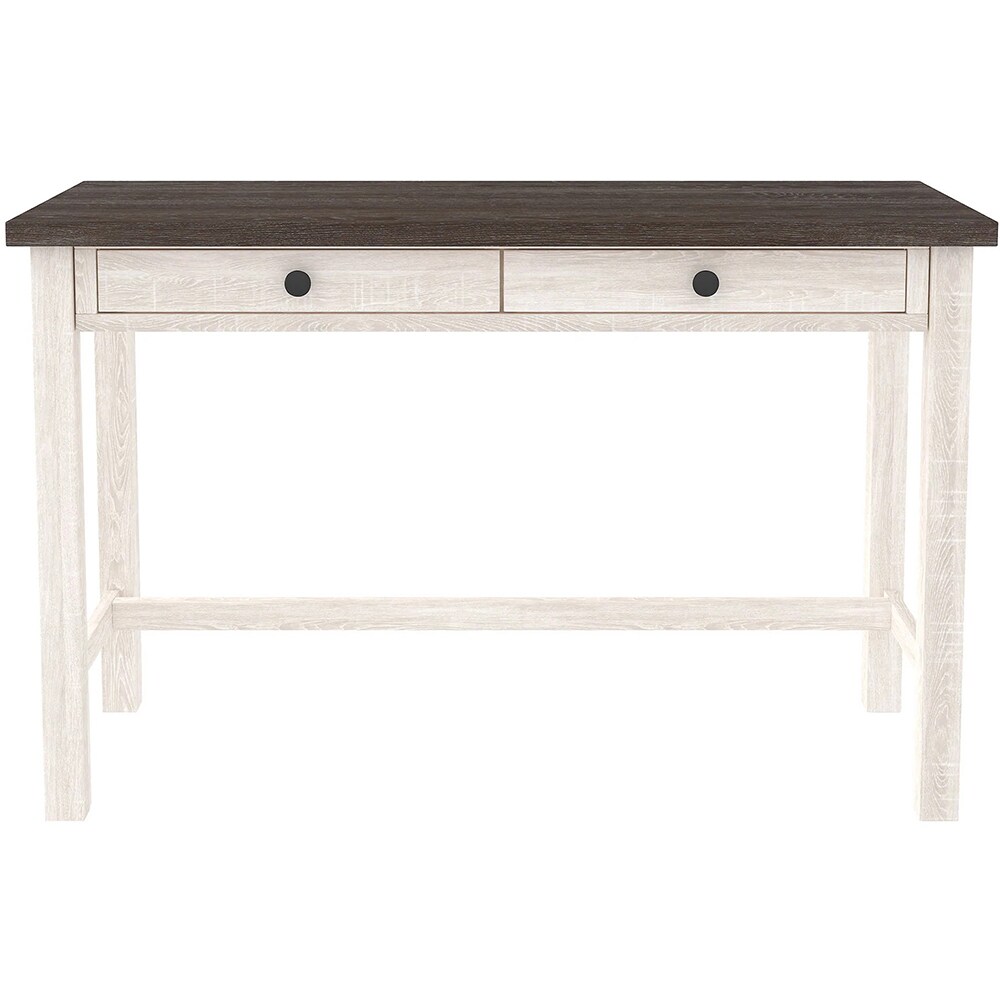 Birou Dorrinson 120 x 49 x 76 cm, alb-grej