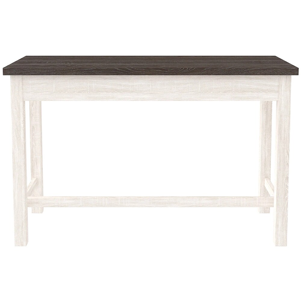 Birou Dorrinson 120 x 49 x 76 cm, alb-grej