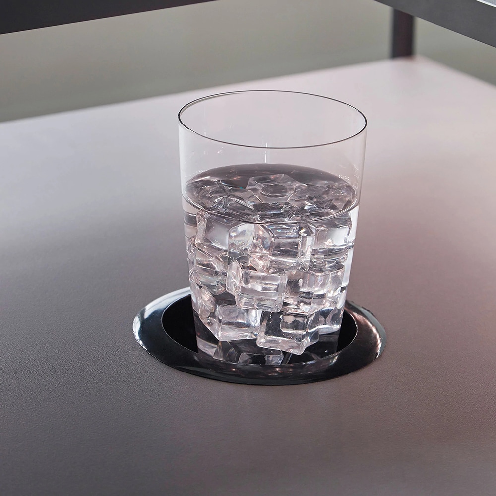 Birou Lynne, 138 x 138 x 91 cm, gri