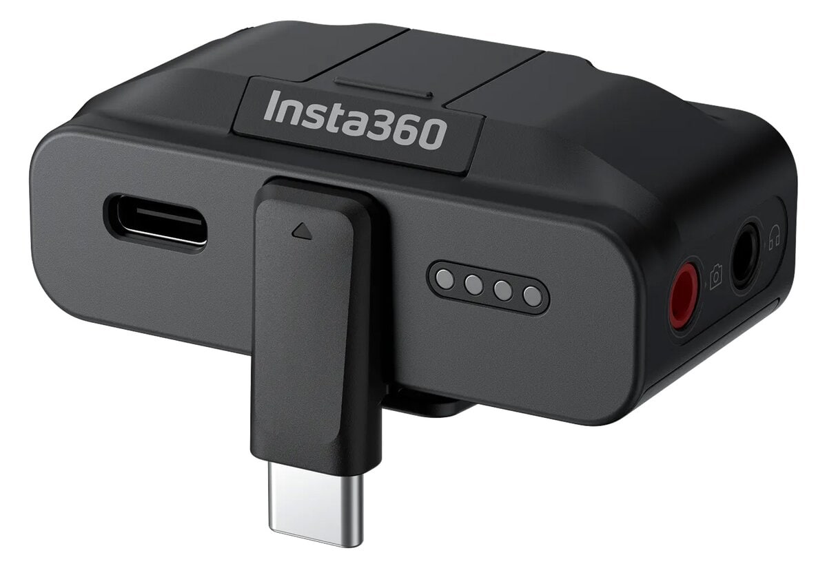Receptor INSTA360 Mic Pro Receiver, negru
