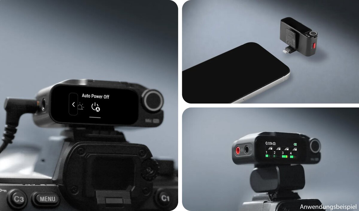 Receptor INSTA360 Mic Pro Receiver, negru