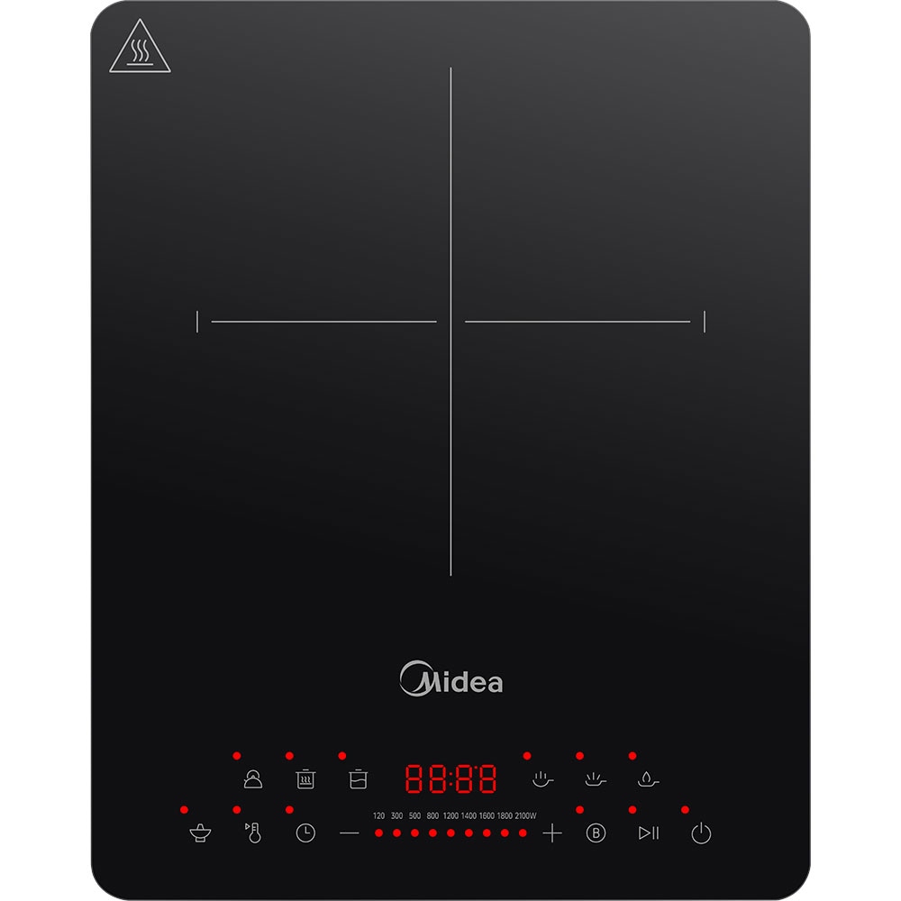 Plita cu inductie MIDEA MIC210RCK, 1 arzator, 2100W, negru