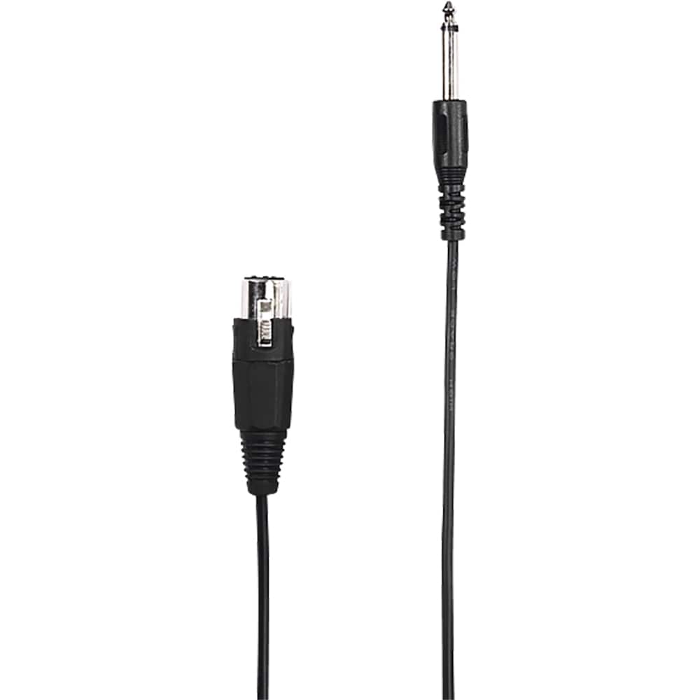 Microfon dinamic HAMA 46060, Jack 6.3 mm, Slot XLR, negru