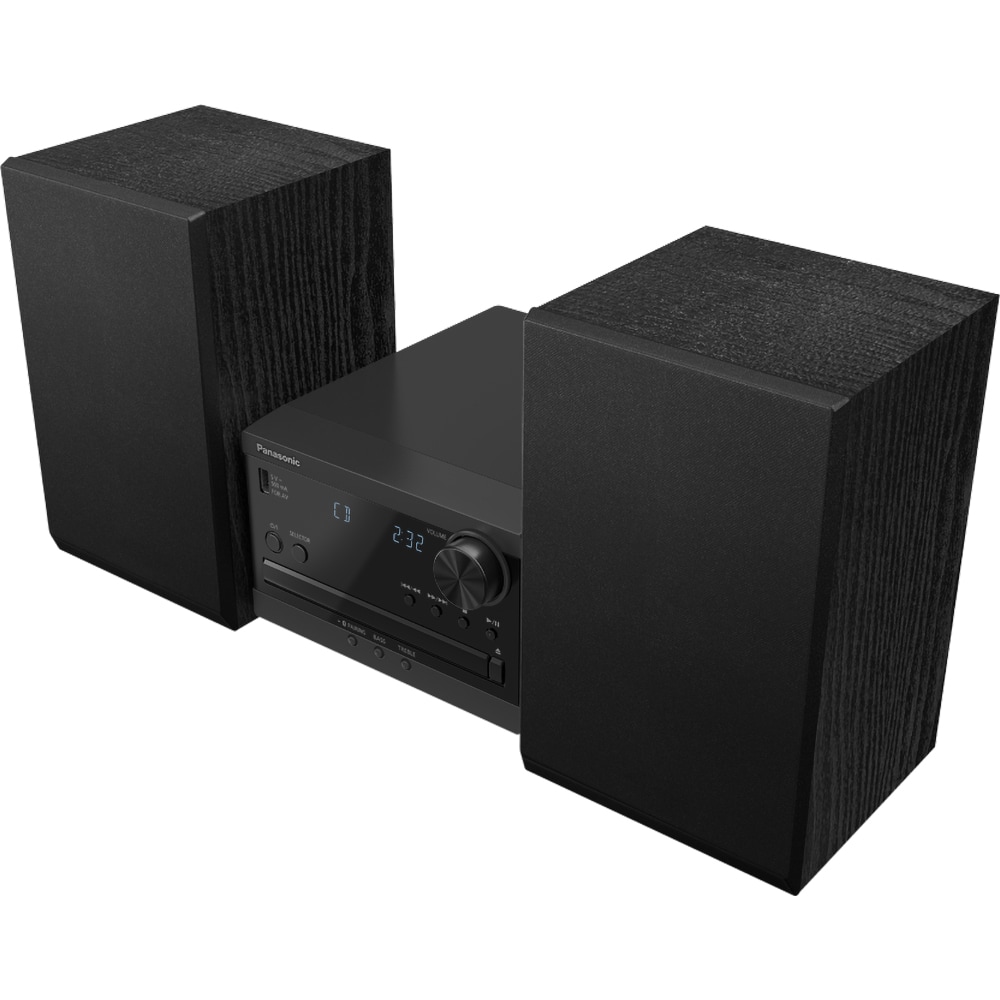 Microsistem audio PANASONIC SC-PM270EG-K, 20W, CD, Bluetooth, Radio FM, negru