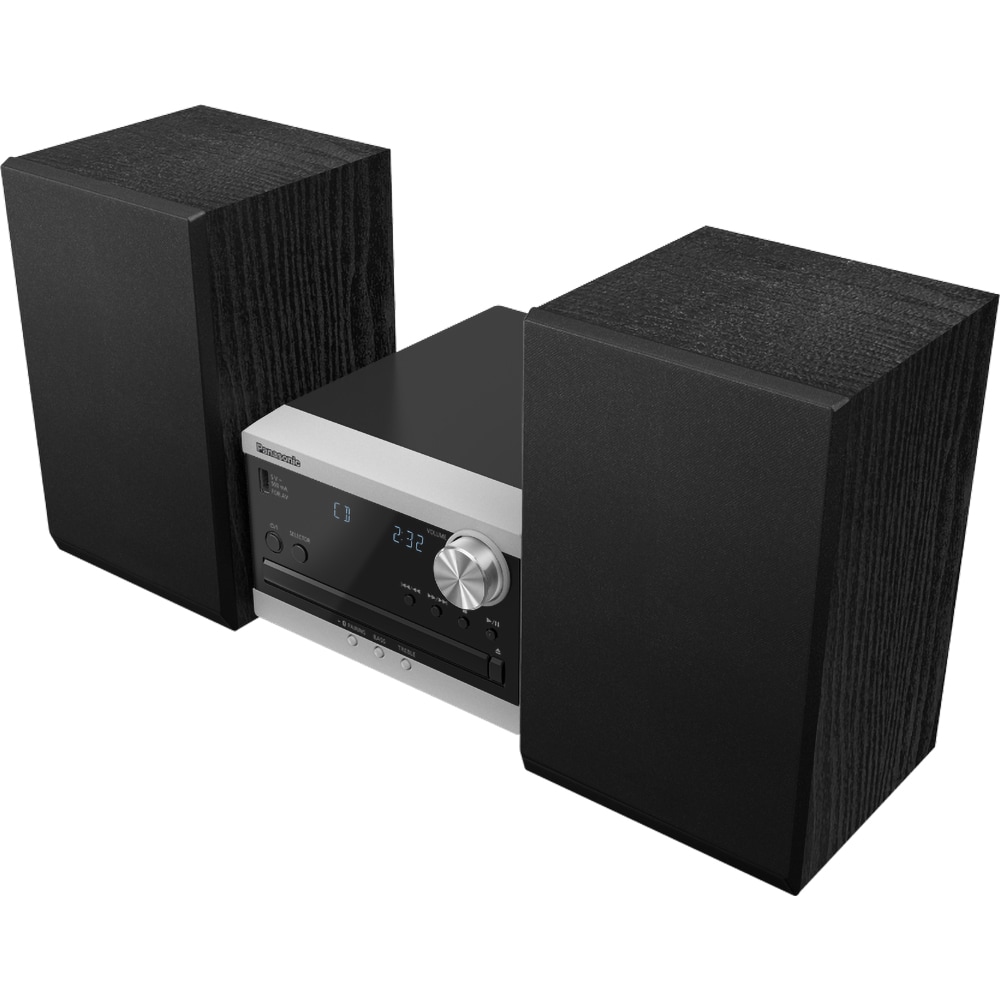 Microsistem audio PANASONIC SC-PM270EG-S, 20W, CD, Bluetooth, Radio FM, argintiu