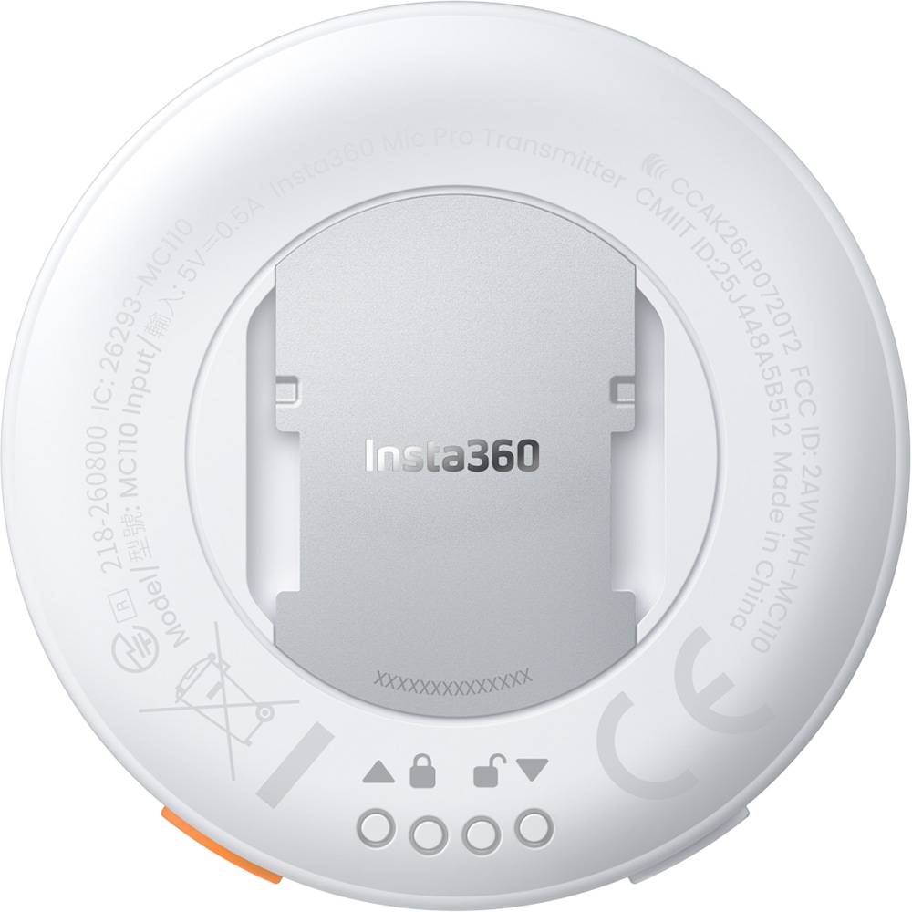 Transmitator INSTA360 Mic Pro Transmitter, Arctic White