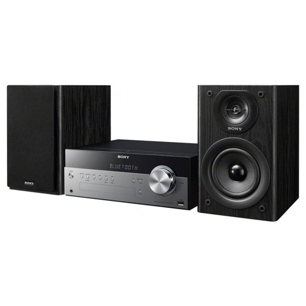 Microsistem audio SONY CMT-SBT100, 50W, Bluetooth, NFC, USB, CD, ngru-argintiu
