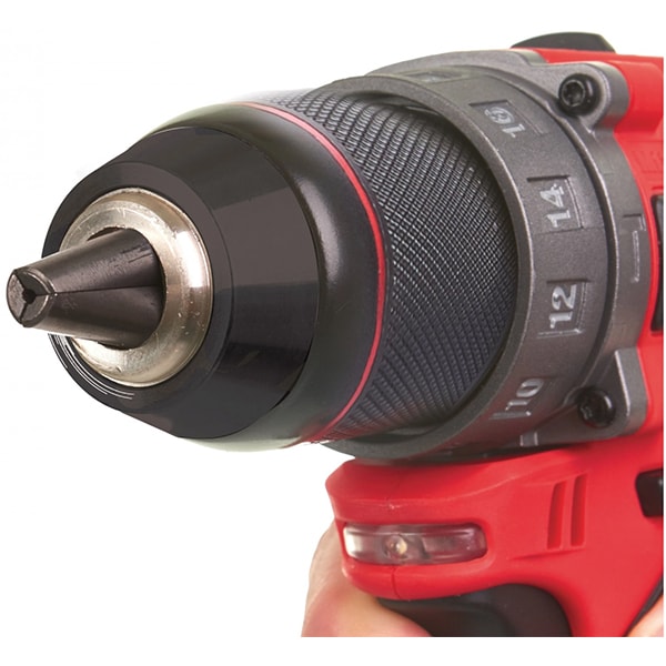 Masina de gaurit si insurubat cu percutie (bormasina) MILWAUKEE M12 FPD-202X, 12V, 2 acumulatori 2.0Ah, 1700RPM, 37Nm, mandrina rapida