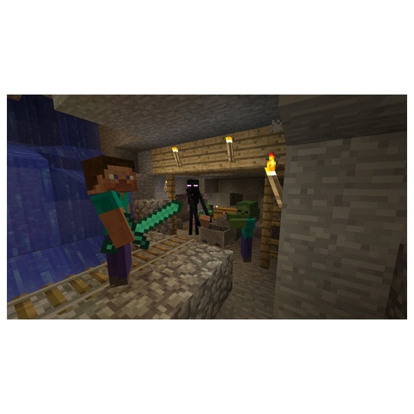 Consola MICROSOFT Xbox One S 1TB, Custom Minecraft + joc Minecraft + DLC Redstone Pack (coduri download)